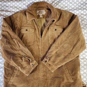 Cabela's Mens Corduroy Fleece Lined Jacket